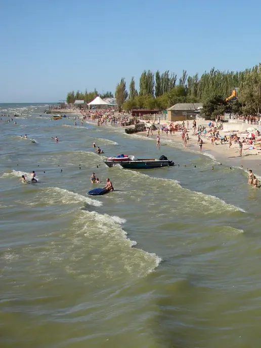 Sedovo resort on the Azov Sea