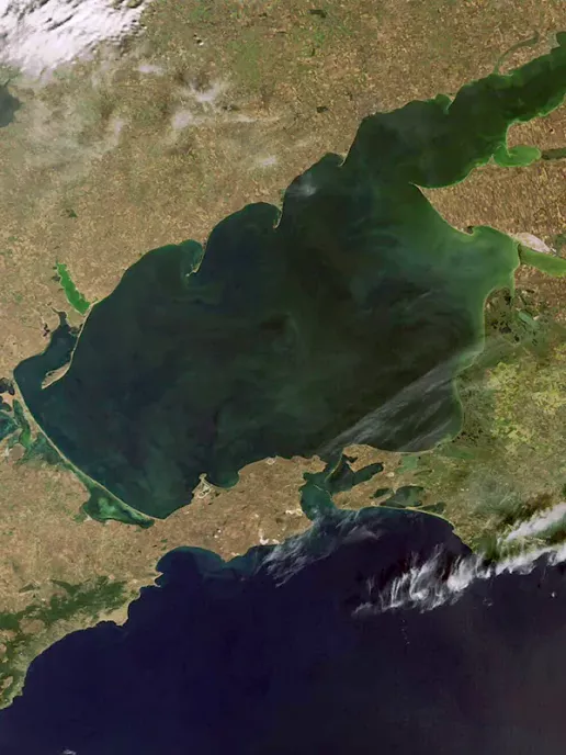 Azov Sea maps