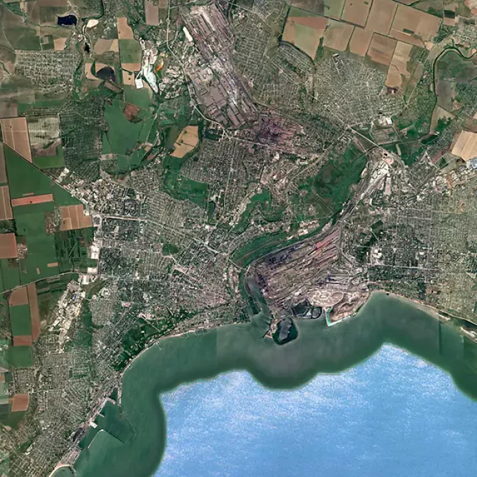 Мапа Маріуполя