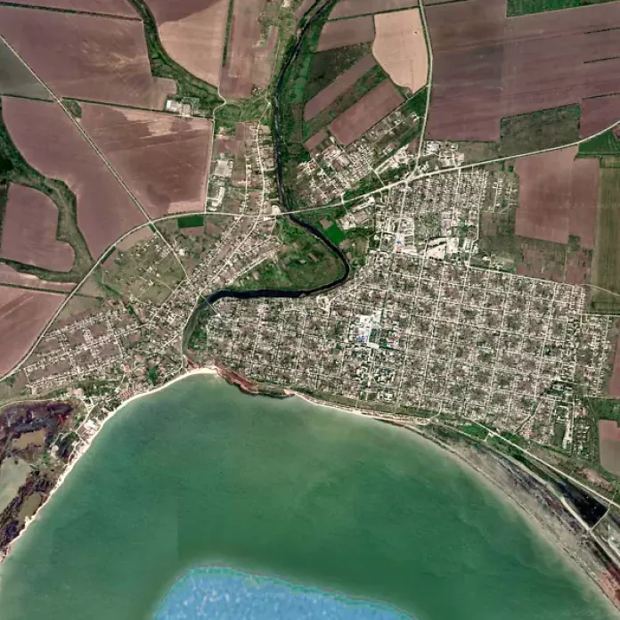 Карта Новоазовска