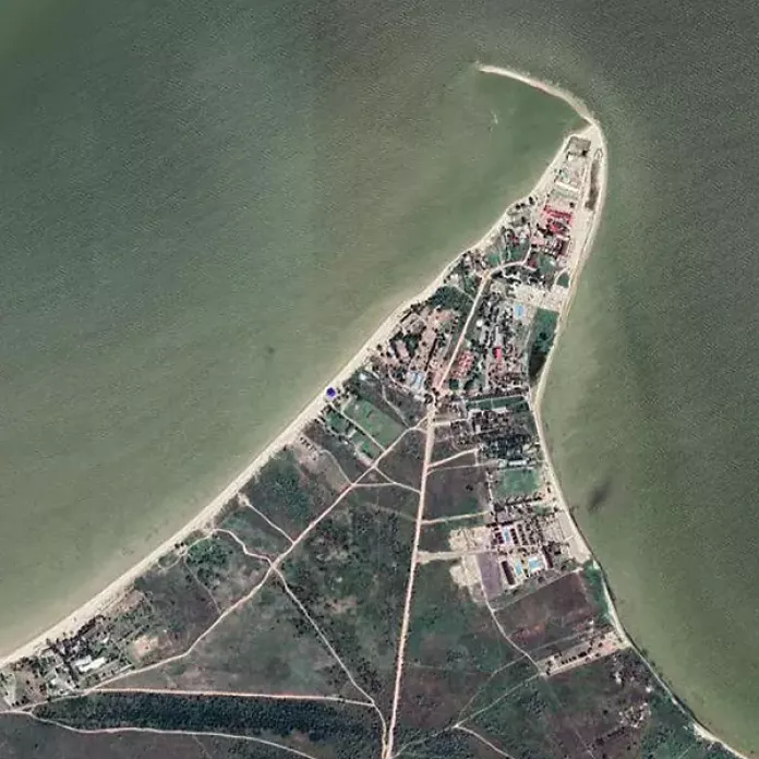 Мапа Павло-Очаківської коси